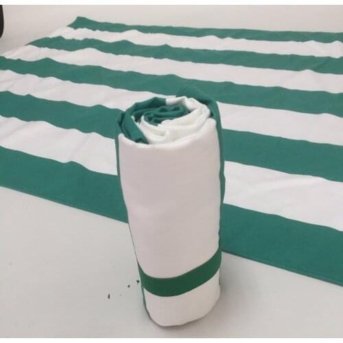 Custom High Quality Good Water Absorbent strip color sports towels