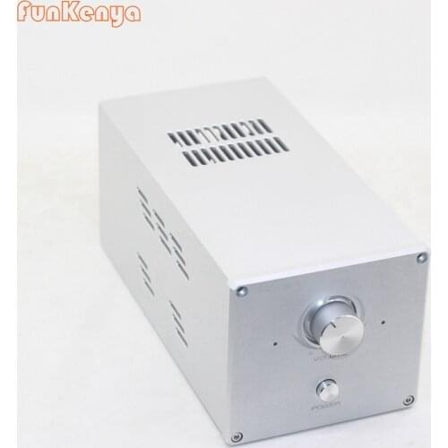 PSU DIY Aluminum Chassis Power Amplifier Supply Housing Earphone Preamp Amp One Piece Body Cabinet W101 H92 D200