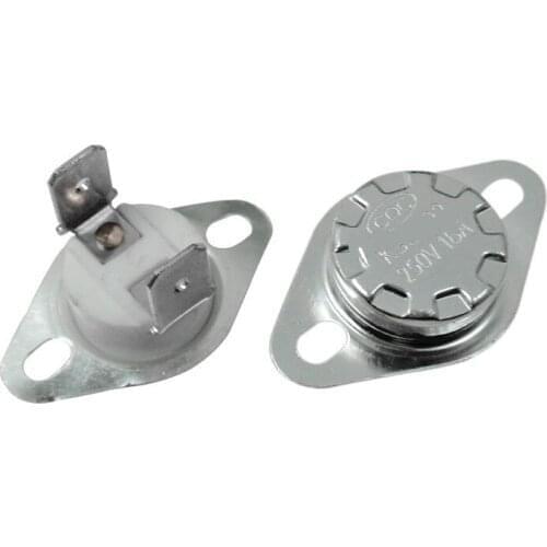 10 pcs 16A 250V Thermal Switch Ksd302 165 Degree Normally Closed Ceramic Thermostat Electric Heater Temperature Switch