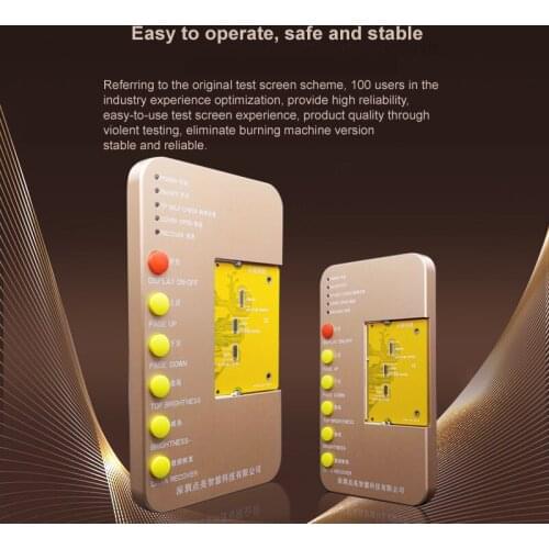 5 In 1 LCD Screen Tester DL100 for Phone X XS XSMAX XR 3D Touch Display Tester Original Color Photosensitive Restoration