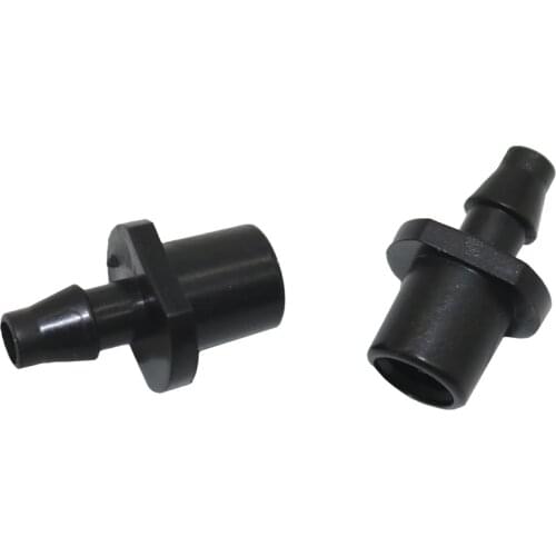 20Pcs Barbed 6mm To 4/7mm Hose Interface Garden Water Straight Connectors Garden Irrigation Watering Pipe Connection Accessories