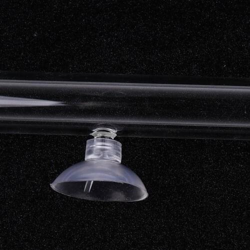 2Pcs Aquarium Glass Shrimp Feeding Dish Bowls, Water Food Dish Feeder Bowl & Fish Tank Feeder Tube