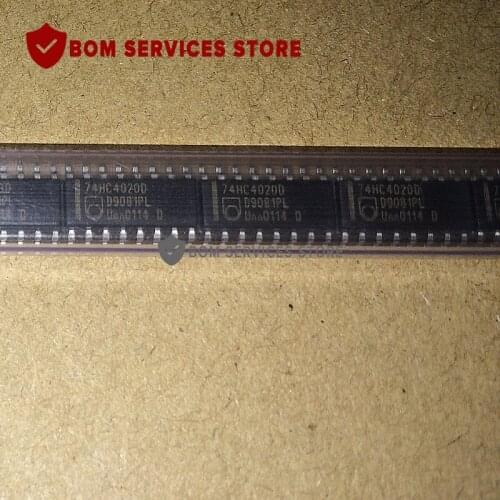 20pcs 74HC4020 74HC4020D IC ASYNC BINARY COUNTER 16-SOIC