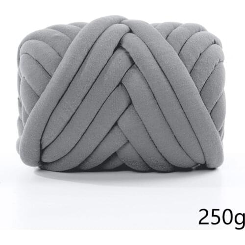 Hand-knit Woven Thread Core-filled Yarn Thick Basket Blanket Hat Wiring Wool Thread DIY Crochet Fancy Soft Cloth Yarn Fabric