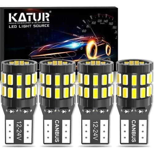 4pcs T10 W5W LED Canbus Bulbs No Error 194 168 led Car Parking Lights Interior Lights for Hyundai Tucson Getz Ix25 IX35 Elantra