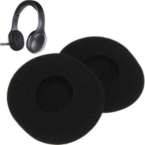 Ear Pads Replacement for Logitech H800 Headphones 75x65mm Headset Foam Earpads/Ear Cushion/Earpads Repair Parts