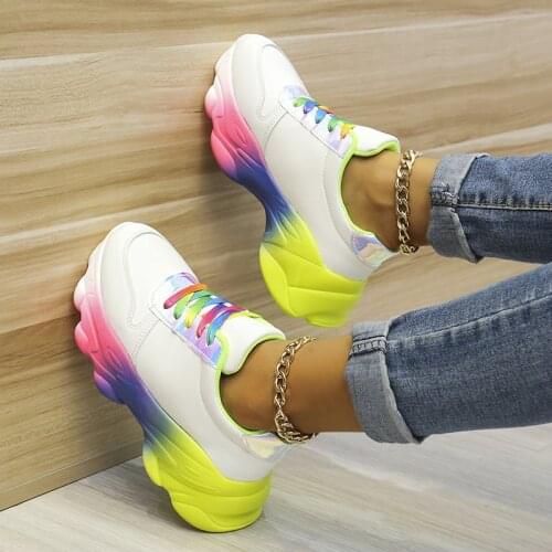 Thick bottom white shoes womens summer thin sneakers 2020 new womens casual shoes muffin flat bottom