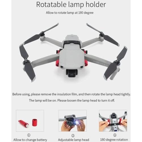 STARTRC DJI Mini 2s Drone Night Flying Combo Kit Expansion Kit Easy Carring W/ LED Lights For DJI Mavic Mini 2 Drone Accessories