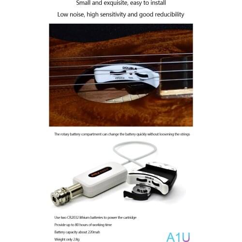 Double Debo acoustic yukrili special pickup A1U / A2U acoustic EQ pickup
