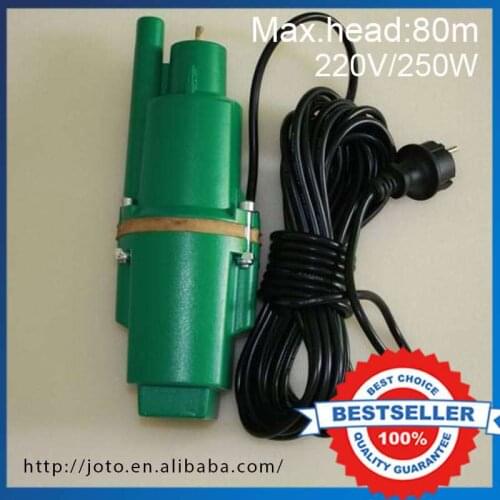 250W 80m lift Electromagnetic Water Pump High Pressure Deep Well Pump