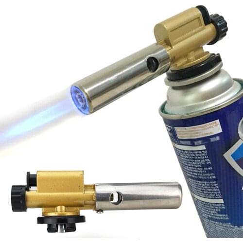 Flame Lighter Jet Barbecue Camping Welding Gas Torch Auto Butane Burners Ignition Gas Lighters BBQ Tools