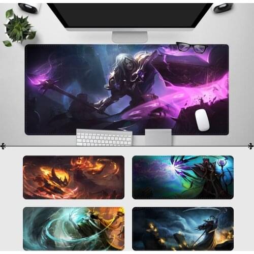 30x80cm League of Legends Karthus Mouse Pad Gamer Keyboard Maus Pad Desk Mouse Mat Game Accessories For Overwatch