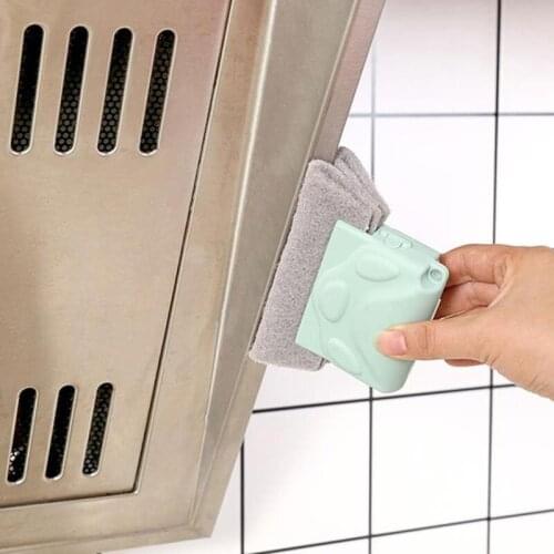 Creative Window Cleaning Tools Groove Cloth Cleaning Brush For Windows Slot Cleaner Housekeeping Household Tools Accessories New