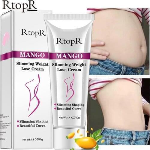 Mango Cellulite Removal Weight Loss Slimming Cream Promotes Fat Burning Create Beautiful Curve Anti-wrinkle Body Massage Cream