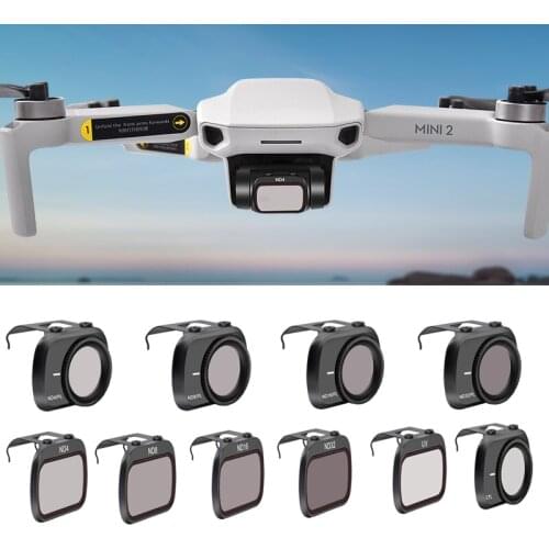 Mini 2 Drone Filter Set ND4 ND8 ND16 ND32 MCUV CPL ND8/PL ND16/PL ND32/PL ND64/PL Filters Protector Lens For DJI Mavic Mini 2
