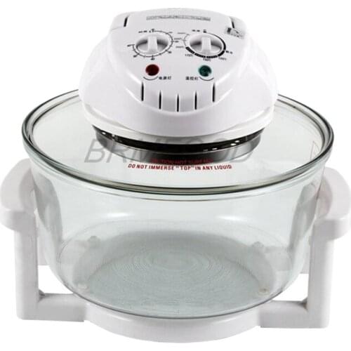 Multifunction Air Fryer 12L Hot Air Furnace Home Kitchen Appliance 220V Barbecue No Smoke Electric Fryer Oven Lightwave Oven