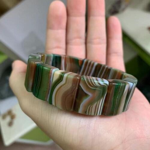 Natural botswana agates/Sardonyx stone beads bracelet natural gem stone bangle fine jewelry woman for gift wholesale