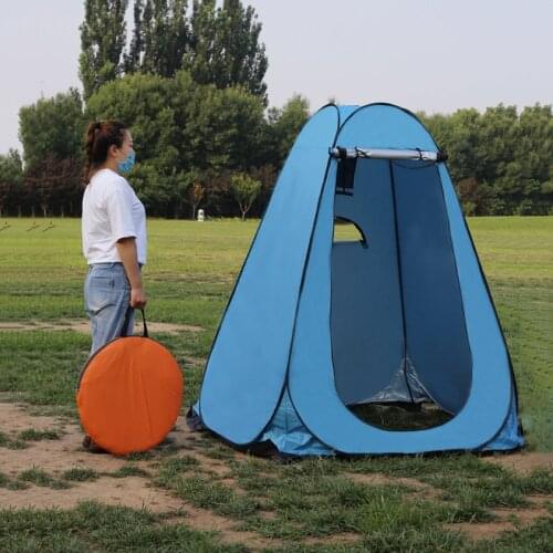 Portable Privacy Shower Toilet Camping Pop Up Tent Camouflage Anti UV function Outdoor Dressing Tent photography Tent X172G