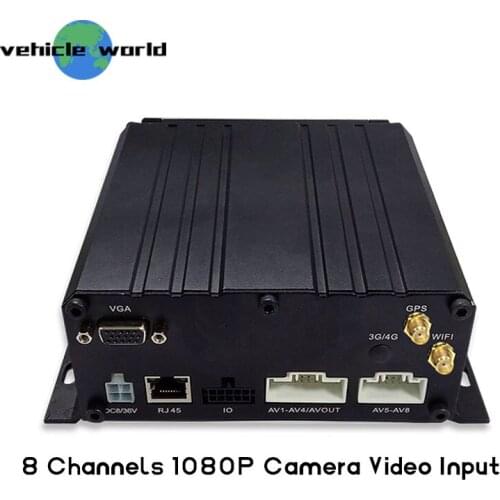 Support GPS/G-Sensor and WIFI Remote Monitoring 1080P Mobile DVR for Car