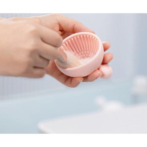 Silicone Makeup Brush Cleaner Foundation Makeup Brush Scrubber Board Pad Make Up Washing Brush Gel Cleaning Mat Hand Tool