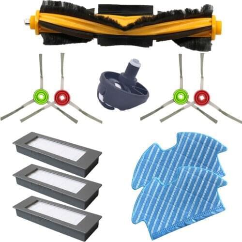 New Roller Brush side brush hepa filter for Ecovacs Deebot ozmo 900 DN5G Robotic Vacuum Cleaner Accessories Replacement