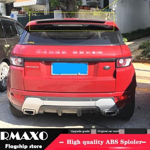 For Land Rover Evoque Spoiler 2012-2014 ABS Material Car Rear Wing Color Rear Spoiler For new Evoque Spoiler