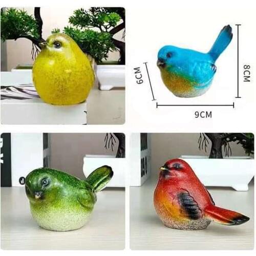 Bird Statue Modern Resin Crafts Outside Outdoor Collectible Figurines Bedroom Cabinet Sculpture Lawn Garden Yard Tree Accent