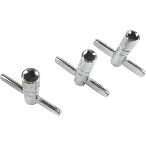 Musical Instrument Universal Metal Drum Sticks Skin Tuning Key Tuner Solid Durable Square Socket Parts & Accessories