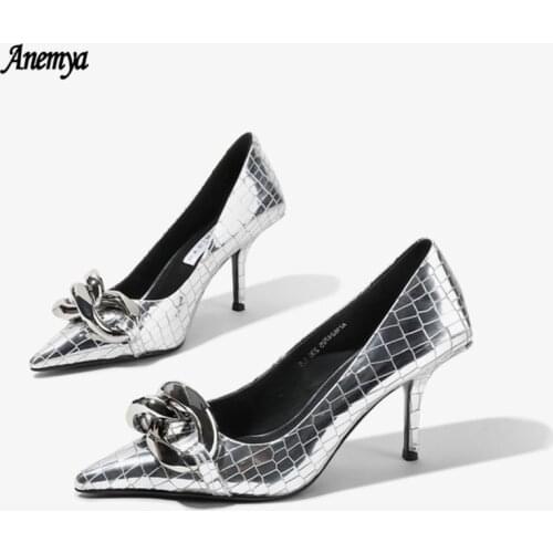 Женские туфли на шпильке Anemya China At AliExpress