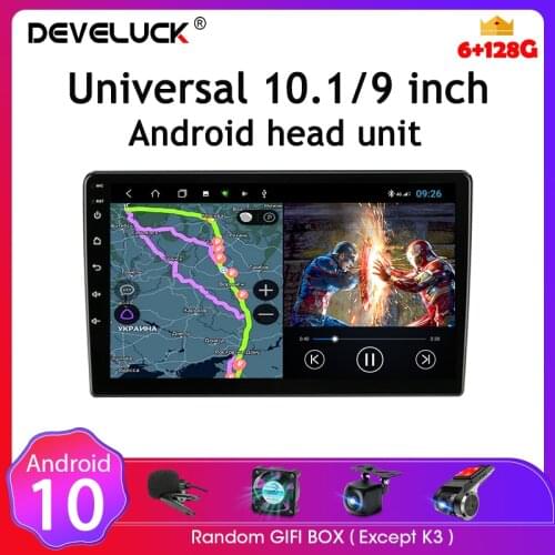 For Nissan Kia Honda Toyota 2 din Android Car Radio Multimedia Video Player Navigation 9 10 inch Stereo Head unit speakers audio