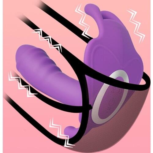 Wireless Remote Control G Point Vibrator For Woman Invisible Wearable Rabbit Vibrator Panty Vibrator Masturbator Erotic Sex Toys