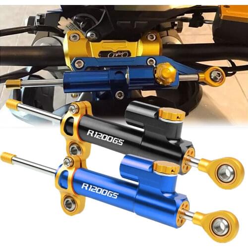 FOR BMW R1200GS R 1200GS R1200 GS 2004 2005 2006 -2012 CNC Adjustable Motorcycles Steering Stabilize Damper Bracket Mount Kit