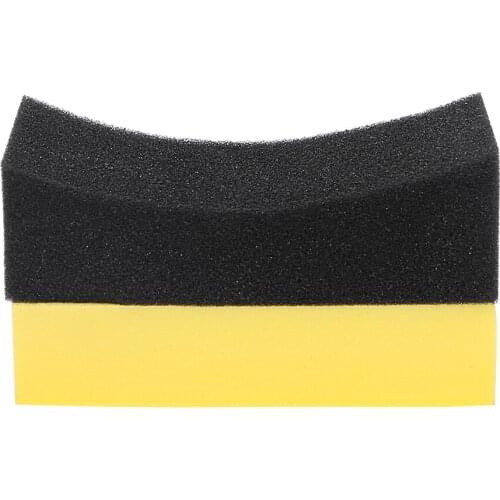 Car Wash Sponge U-Shape Multi-functional Wax Foam Polishing Sponge Auto Care Tyre Tire Brush EVA Cleaning Tool Professional