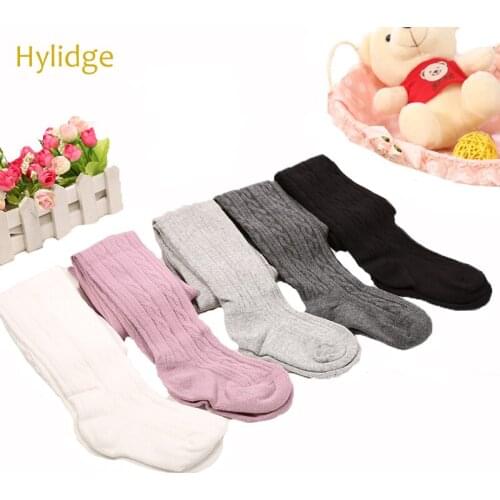 Hylidge Solid Color Children Kids Legging Spring Autumn Baby Girl Boy Legging Pants Cotton Breathable Toddler Pantyhose 0-6 Yrs