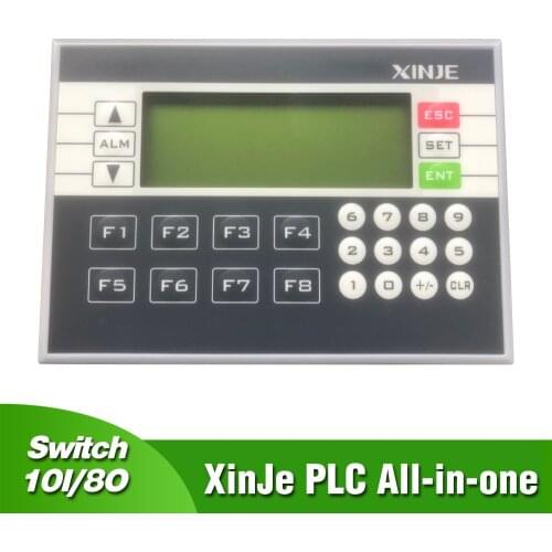 Xinje HMI PLC All-in-one Integrated Controller XP2-18R XP2-18RT XP3-18R XP3-18RT XP3-18T OP330 Operate Panel Transistor Relay