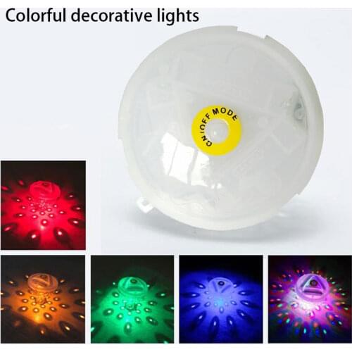 IP68 LED Waterproof Pool Light Bulb Color Changing Floating Lamp for Swimming Pool Bathtub Shower Light Hot Spring Disco Lamp