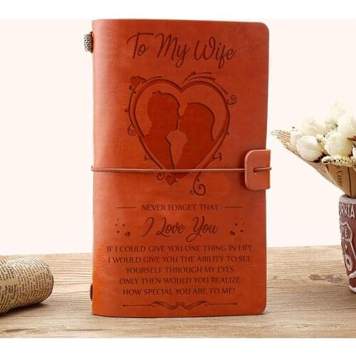 Macaron Leather Notebook Original Office Personal Diary/Week Planner/Agenda School Material Notebook DIY Birthday Gifts