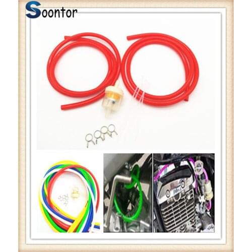 2M Motorcycle Fuel Hose Oil Tube Filter Pipeline Rubber for YAMAHA FZ09 MT09 SR FZ6 FAZER FZ6R FZ8 MT07 FZ07 VERSION 200