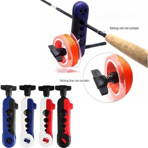 New Fishing Tools Portable Fishing Line Winder Board Machine Spinning & Baitcasting Reel Spool Spooling Station System Tool