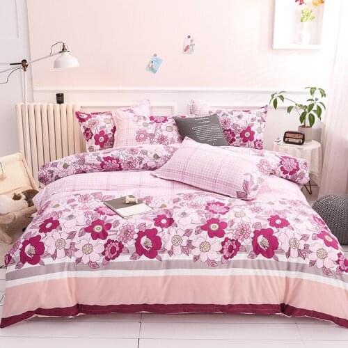 Luxury Beddingset Flower Modern Brife Bedsheet Bedding Set