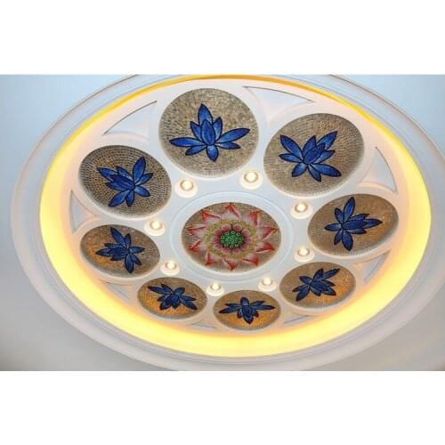 Glass Mosaic tiles mural for Ceiling