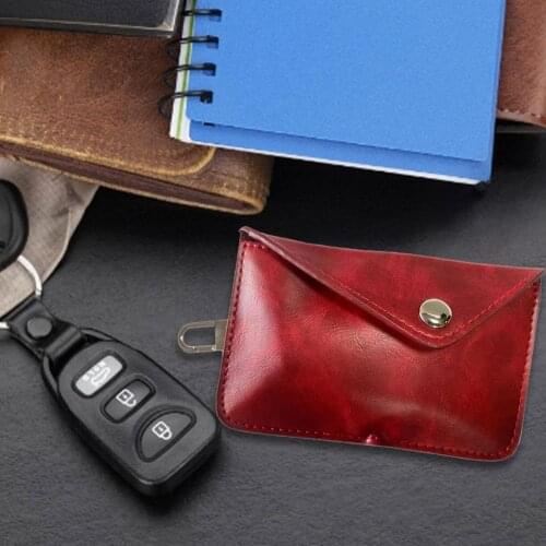 Car Key Signal Shielding Bag Portable RFID Shielding Key Case Car Key Signal Shielding Bag Anti-theft Bag