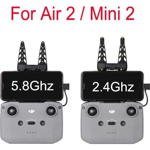 Antenna Amplifier for Mavic Air 2/Mini 2 5.8 2.4 Ghz Remote Controller Signal Booster Antenna Range Extender Accessories
