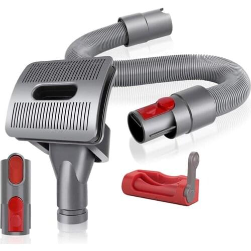 Vacuum Attachment Dog Cat Pet Bed Brush Groom Tool Compatible for Dyson V11 V10 V8 V7 Vacuum Cleaner Accessories