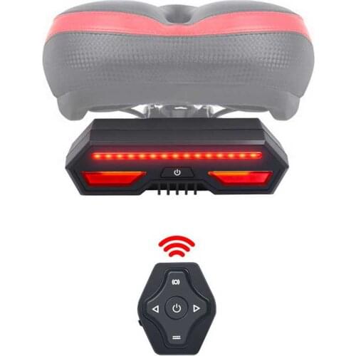 Intelligent USB Rechargeable Bicycle Rear Light Cycling LED Taillight Waterproof MTB Road Bike Tail Light Back Lamp for Bicycle