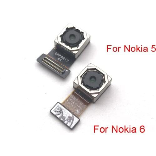 High Quality Back Camera For Nokia 5 5.2" 6 Rear Back Camera Module Flex Cable Replacement Parts