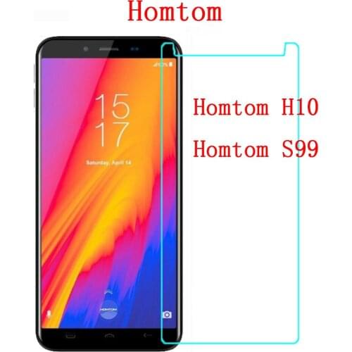 Premium Tempered Glass For Homtom H10 H 10 Screen Protector 9H Toughened Protective Film Protective FOR Homtom S99 S 99