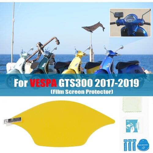 For VESPA GTS300 GTS 300 GTS-300 2017-2019 Motorcycle Cluster Scratch Protection Instrument Speedometer Film Screen Protector