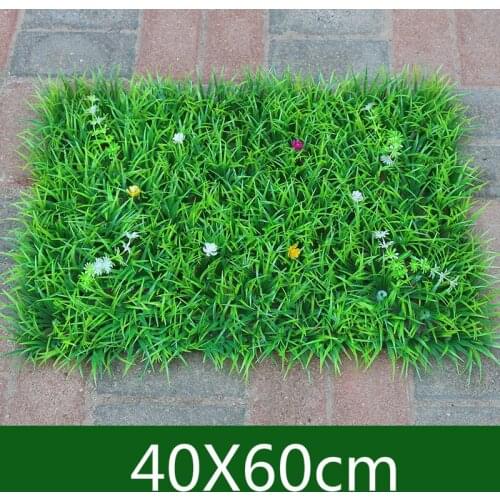 1pcs 40X60cm Plastic Plants Lawn Mat Tropical Garden Decoration Artificial Plants Home Decoration Accessories