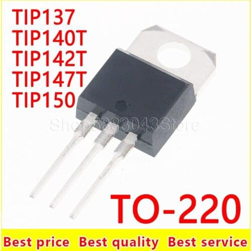 10piece)100% New TIP137 TIP140T TIP142T TIP147T TIP150 TO-220 Chipset